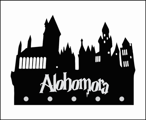 Porta Chaves Alohomora - Harry Potter 