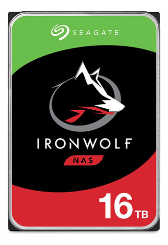 Disco Duro Nas Interno Seagate Ironwolf 3.5  16tb