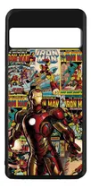Comprar Funda Protector Case Para Google Pixel 7 Iron Man Marvel