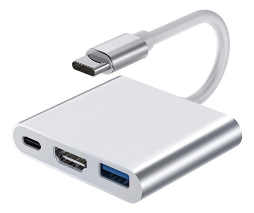 Qianrenon Adaptador Multipuerto Usb C A Hdmi Tipo C 3.1 Conv