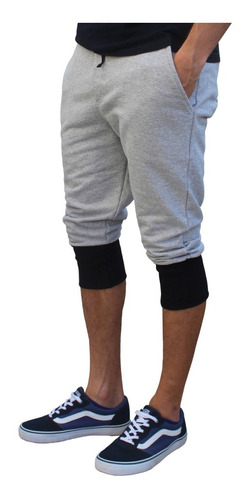 bermuda jogger moletom