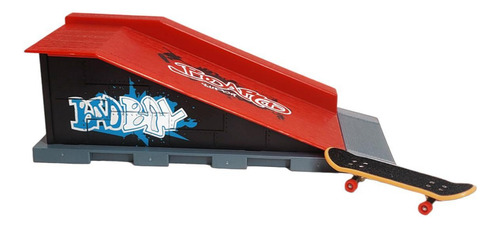 Kit Skate Park Dedo Fingerboard Pista Rampa Y Accesorios