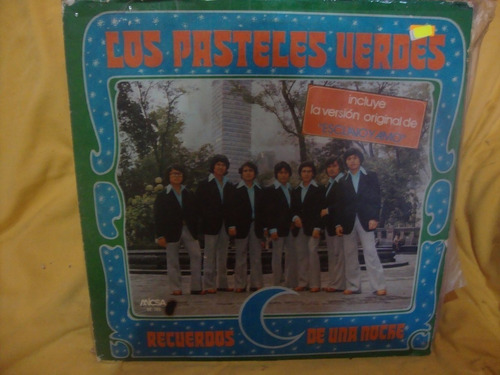 Vinilo Los Pasteles Verdes Recuerdos De Una Noche M2