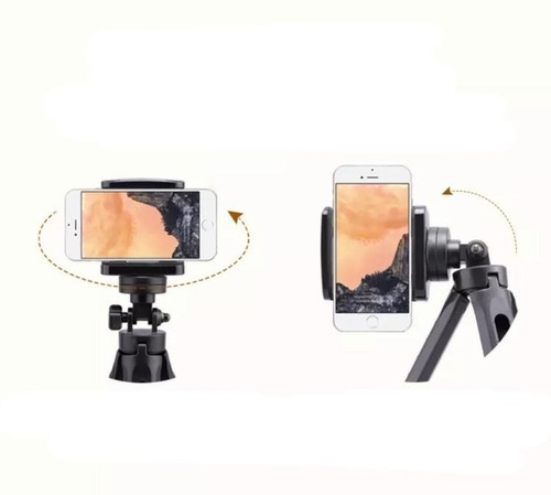 Imagem 3 de 6 de Tripe Profissional Flexível Inclui Cabeça TriPod 22 Cm 12 Cm