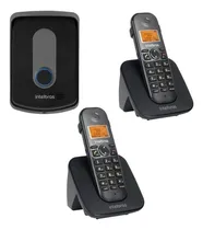 Comprar Porteiro Interfone Sem Fio Tis 5010 Siga-me Com 2 Telefones