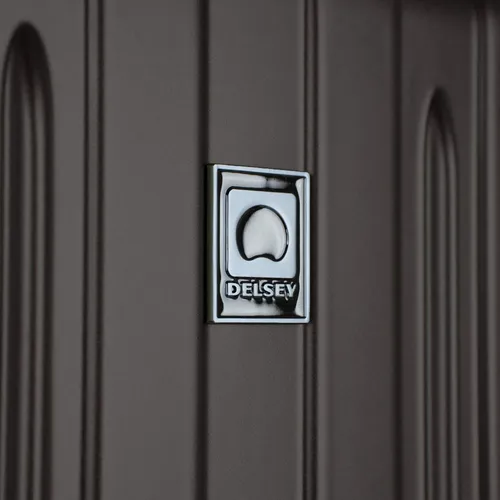 Luggage Delsey Paris, Tapa Rígida De Titanio, Ampliable, 19