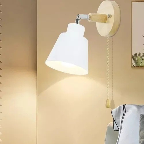 Luz De Pared De Dormitorio Moderno Nórdico Con Interruptor