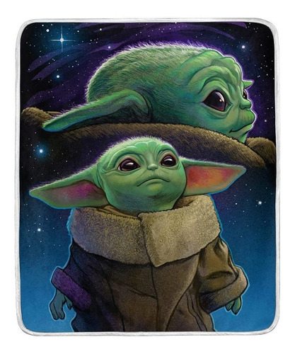 Sictlay Baby Yoda Blanket For Bed Couch Sofa Lightweight Cam