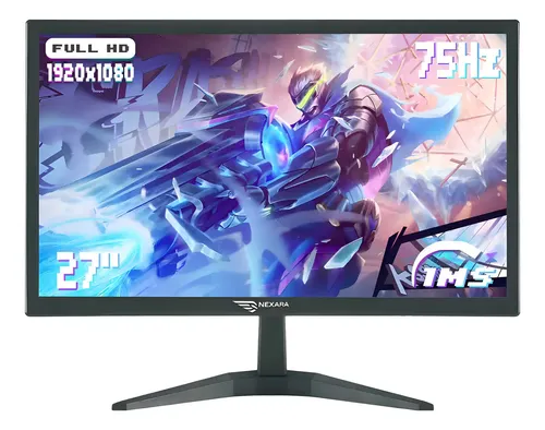 Monitor 27 Polegadas Full Hd Ips,resolução 1920x1080 Cor Preto