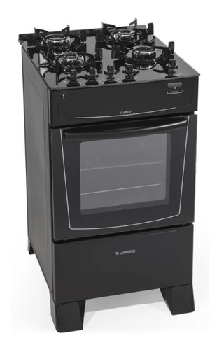 Cocina A Gas James C690v Supergas Doble Vidrio Con Luz Dimm