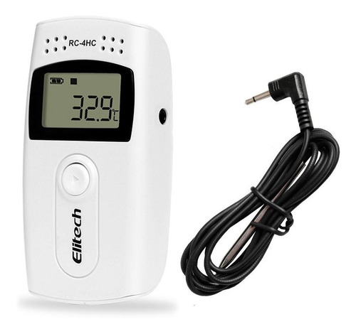 Registro Temperatura Humedad Digital Data Logger Elitech Rc4