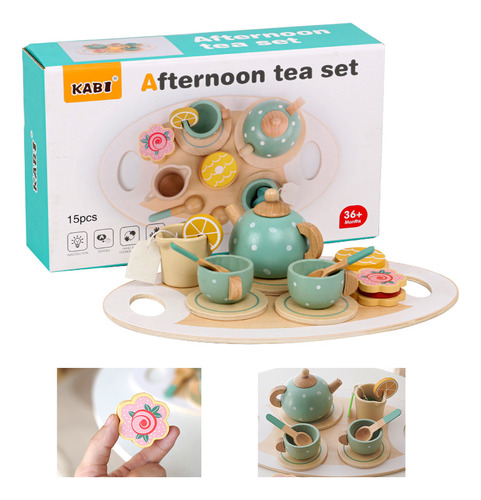 Set De Juego De Simulación Para Vender Tartas De Té Por La T