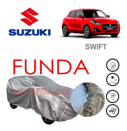 Funda Cubierta Lona Cubre Para Suzuki Swift Sport 2024