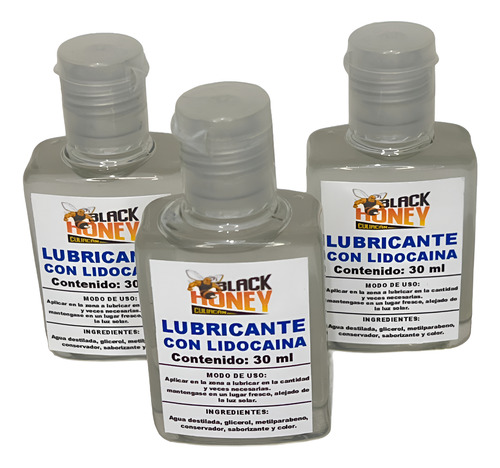 Lubricante Bhc Con Lidocaína 30 Ml