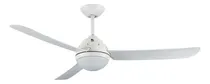 Comprar Ventilador De Techo Blanco 3 Palas 3 Velocidades Luz Led24w Diámetro 132 Cm Material De Las Aspas Abs modelo 382 A 220V