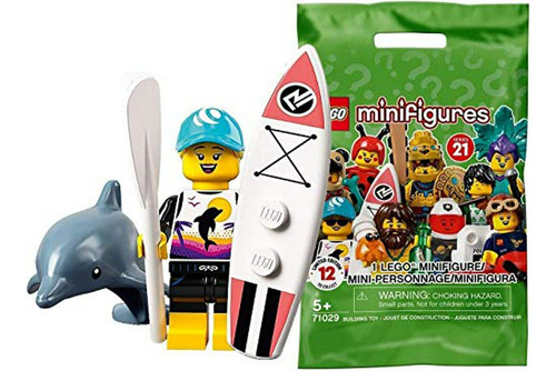 Minifiguras : Surfista Con Tabla