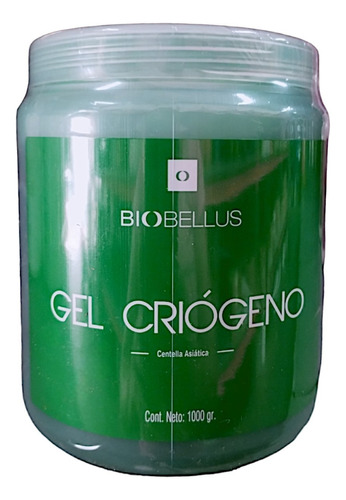 Gel Criógeno Con Centella Asiática - Biobellus 1 Kg 