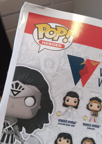 Funko Wonder Woman Black Lantern Glow Amazon Caja Dañada (Usado)
