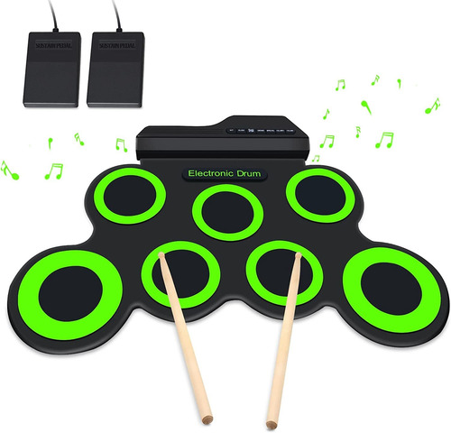 Batería Electrónica Bud K, Portátil, Recargable , C/ Altavoz