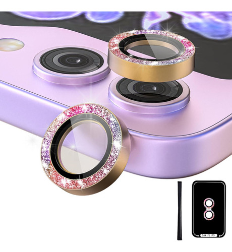 Protector Lente Individual Glitter Para Samsung Z Flip 5 5g