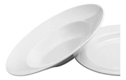 Plato De Pasta 28cm Ala Ancha Porcelana Vajilla Tsuji 1150