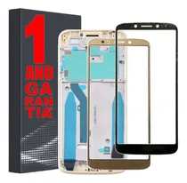 Comprar Carcaça Para Moto G6 Play Xt1922 Aro Lateral + Frame + Tela!