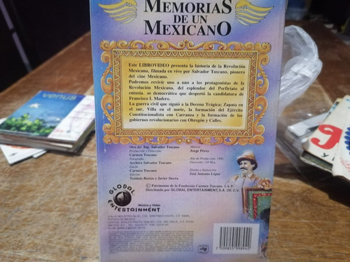 Libro Memorias De Un Mexicano De Salvador Toscano (Usado)