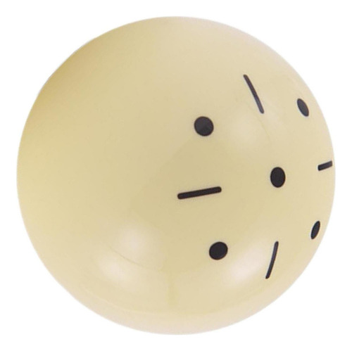 - Resina Cue Ball Billar Pool 52mm Beige Regalos Accesorios