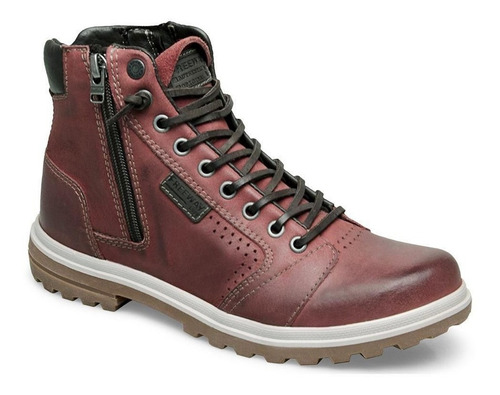 Bota Feminina Freeway Queen 4 Em Couro Vermelho Pimenta | Mercado Livre