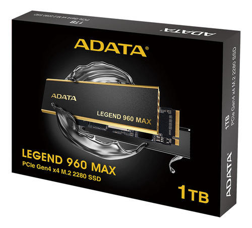 Ssd Adata Legend 960 Max Nvme, 1tb, Pci Express 4.0, M.2