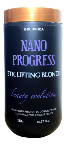 Lifting Blonde Btk Nano Progress Redutor Kaedo Obliphica 1kg