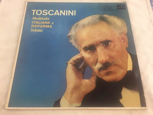 Mendelssohn Toscanini Italiana Y Reforma Disco Vinilo Lp