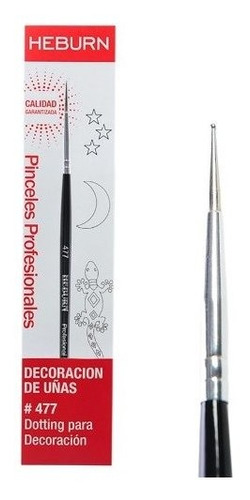 Heburn Pincel Dotting P/ Uñas Nail Art Manicuria Cod 477