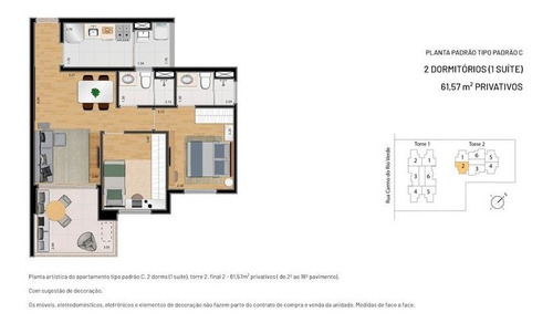 Imagem 8 de 11 de Apartamento À Venda No Bairro Chácara Santo Antônio (zona Sul) - São Paulo/sp - O-3548-10172