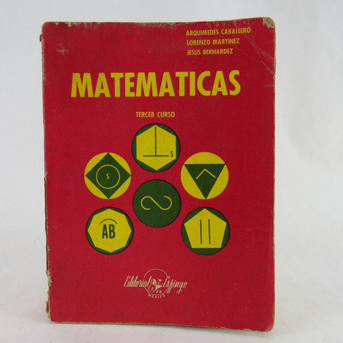 L8556 Arquimides Caballero -- Matematicas Tercer Curso