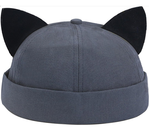 Gorro De Gato Con Oreja, Sin Bordes, Para Mujeres Y Hombres