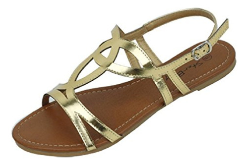 Starbay Brand Womens Strappy Roman Gladiat B00i5sgv7u_190324