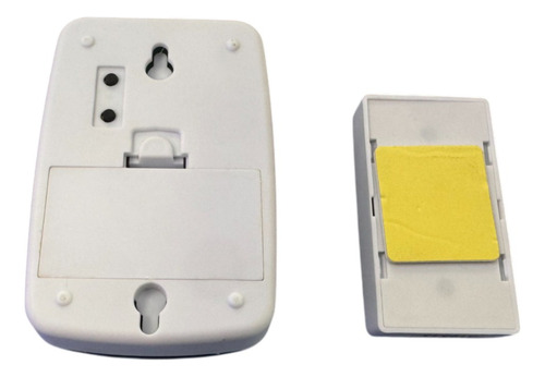 Kit X 2 Timbres Inalambrico Digital Zurich 38 Mel Inc Pilas Blanco