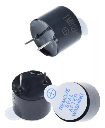 3 Pzas Buzzer Zumbador 5v Pasivo