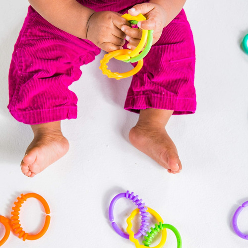 Bright Starts Lots Of Links Rings Toys Para Cochecito O Asie