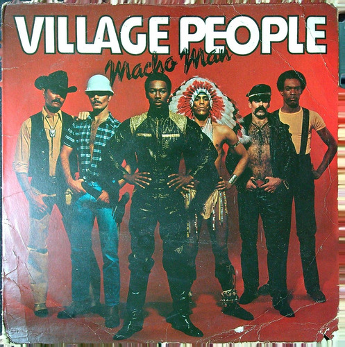 Village People Macho Man  Lp Ricewithduck