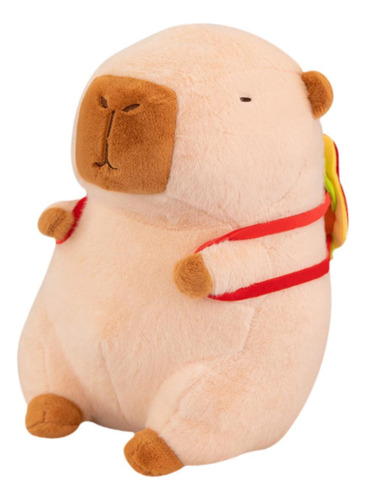 Muñeco De Peluche De Capibara, Juguete De Hamburguesa Y L