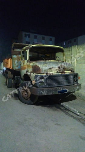 Mb 2219 Caçamba Basculante Trucado 1982 Doc Ok