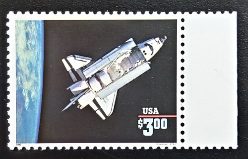Eeuu Espacio, Sello Sc 2544 Challenger 1995 Mint L17507