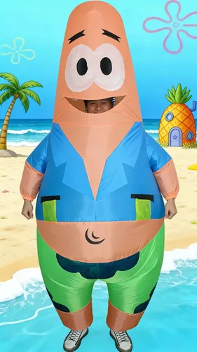 Disfraz Inflable De Patrick Star