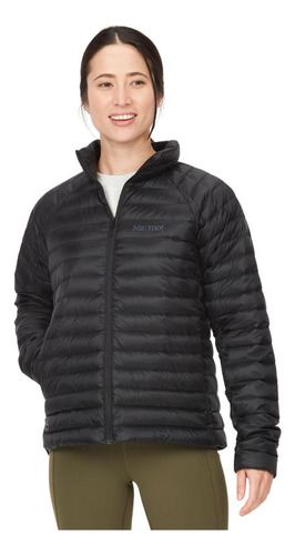 Chaqueta Mujer Marmot De Pluma Hype Down Negro