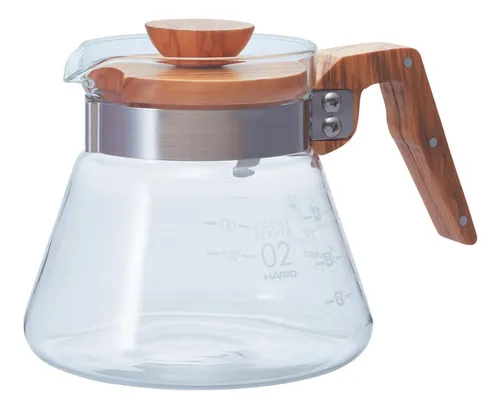 comprar Servidor De Café Hario V60 De Madera De Olivo, 600 Ml