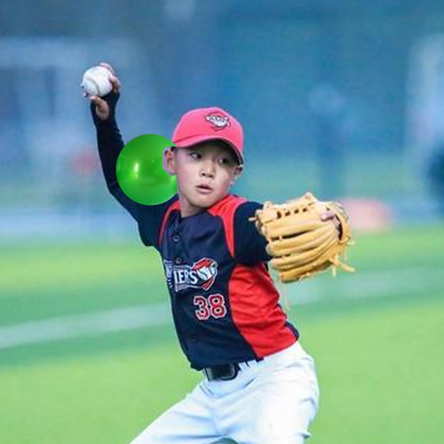 Pelota De Conexión Ofuscada Para Béisbol Práctica De Bateo D