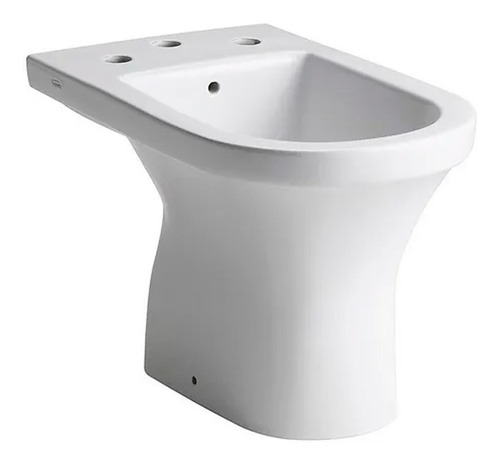 Bidet Ferrum Varese Para Griferia 3 Llaves Loza Bja3j