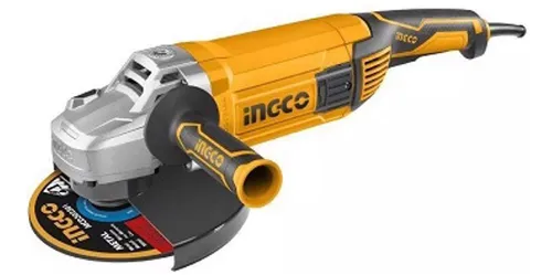 comprar Esmerilhadeira Angular Elétrica 9  Ingco 2400w 220v